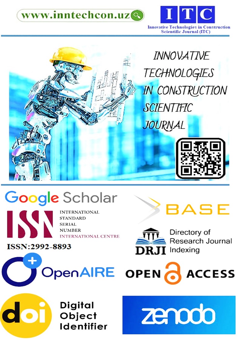 					View Vol. 9 No. 1 (2024): Innovative technologies in construction Scientific Journal
				